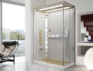 Cabina de hidromasaje